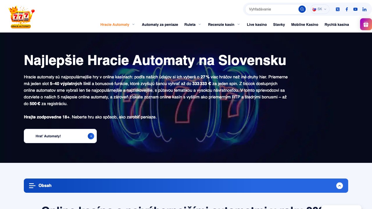 Hracie Automaty